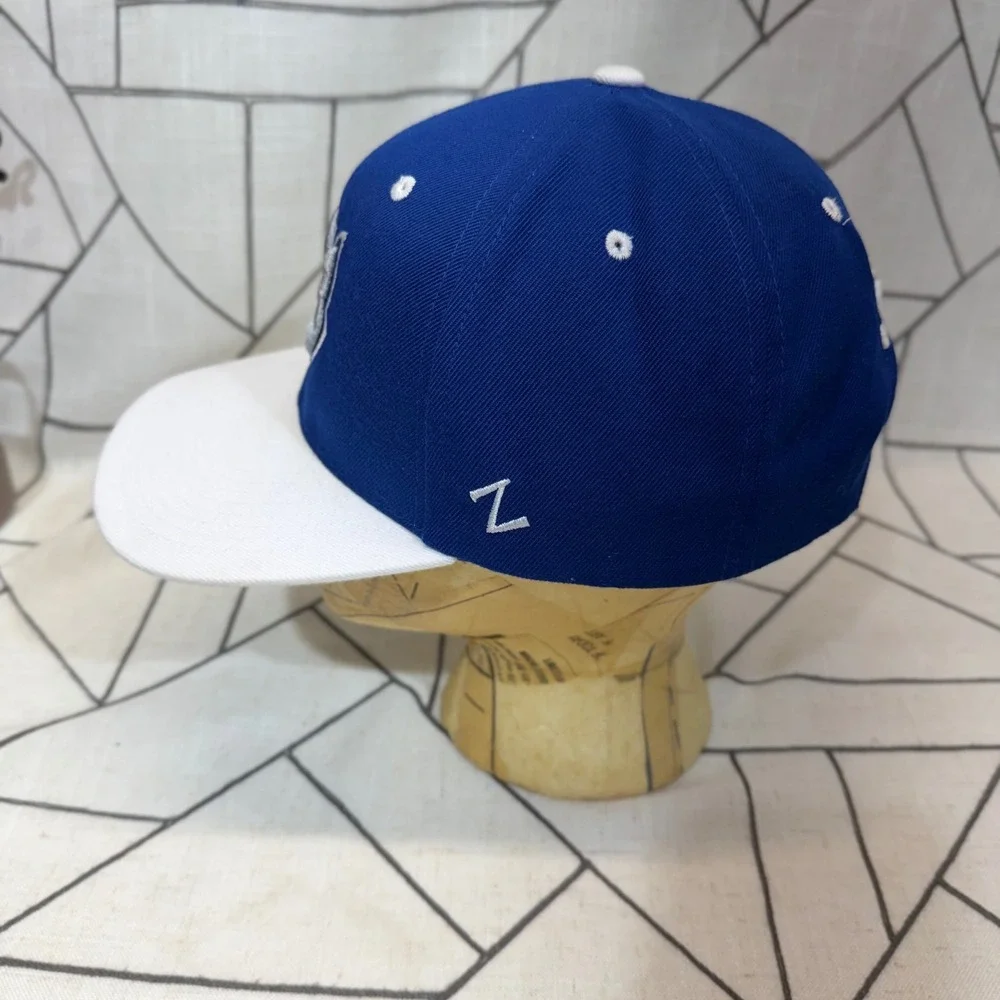 Zephyr Saint Louis Billikens Hat OSFA Blue White Snapback Mascot Logo Cap‎